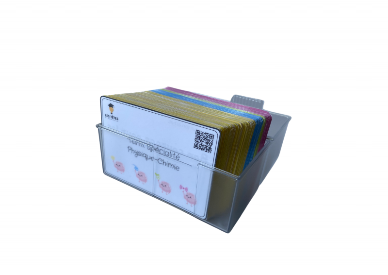 Pack Flashcards Terminale - Fiches de révisions - Les têtes d'ampoule
